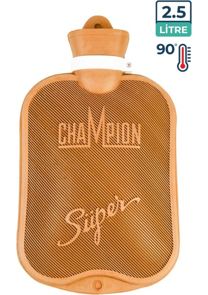 Kauçuk Sıcak Su Torbası Turuncu 2,5 lt fiyatları