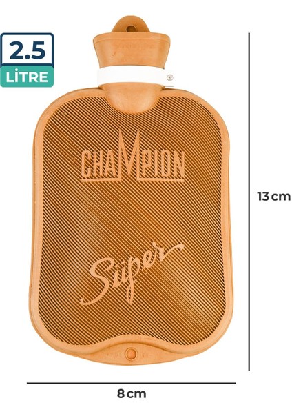 Kauçuk Sıcak Su Torbası Turuncu 2,5 lt indirimleri