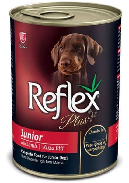 Junior Kuzulu Yavru Konserve Köpek Maması 400 gr