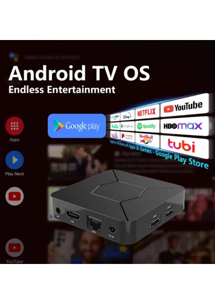 Android TV Box 4K ATV Rom - Media Player & Media Player / Smart TV Box - Internet TV