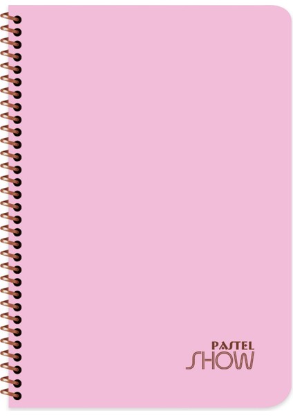 Keskin A4 120 Yp.çiz. Pp Kp.spiralli Pastel Show Defter