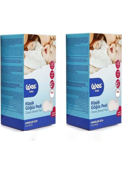 Wee Göğüs Pedi 30 Lu-2 Paket