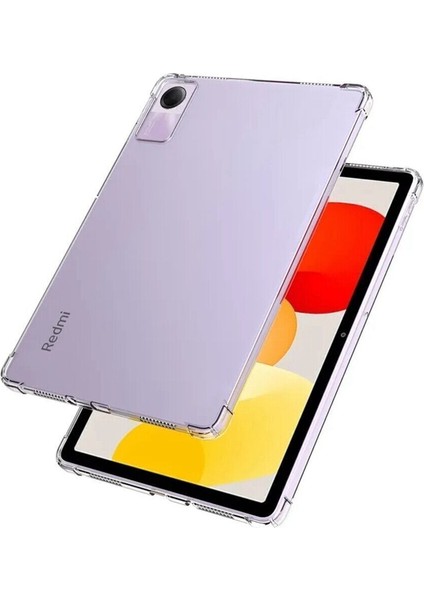 Xiaomi Redmi Pad 10.6 Uyumlu Köşe Korumalı Nitro Antişok Şeffaf Tablet Kılıfı