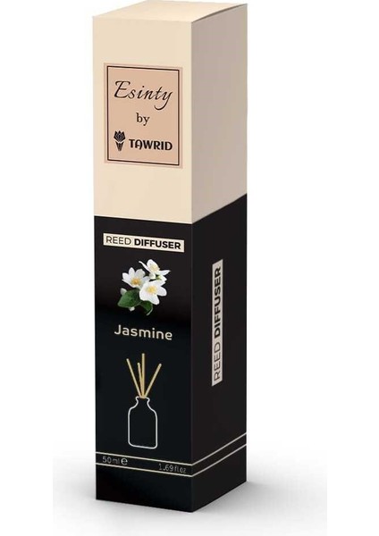 Esinty Bambu Çubuklu Oda Kokusu 50 ml Jasmine (Yasemin)