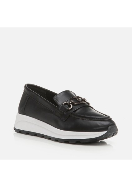 01AYH278230A100 Siyah Kadın Loafer