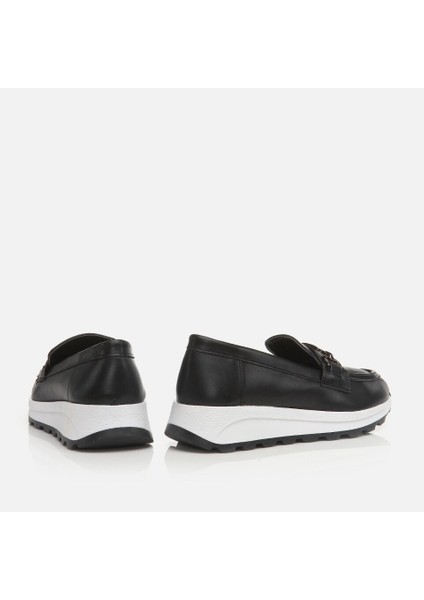 01AYH278230A100 Siyah Kadın Loafer