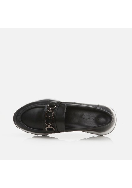 01AYH278230A100 Siyah Kadın Loafer