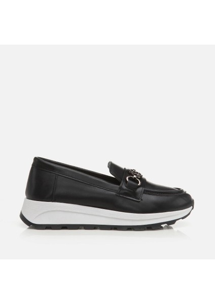 01AYH278230A100 Siyah Kadın Loafer