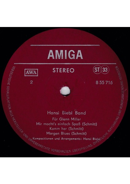 Hansi Biebl Band – Hansi Biebl Band Rock Plak Alithestereo