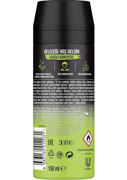 Axe Epic Fresh Erkek Deodorant ve Vücut Spreyi 150 ml x 2 Adet fiyatları