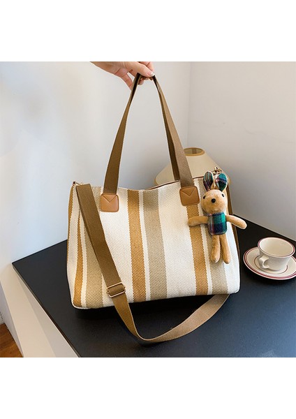 Şık ve Çok Yönlü, Büyük Kapasiteli, Basit Çapraz Askılı Çanta (Yurt Dışından)