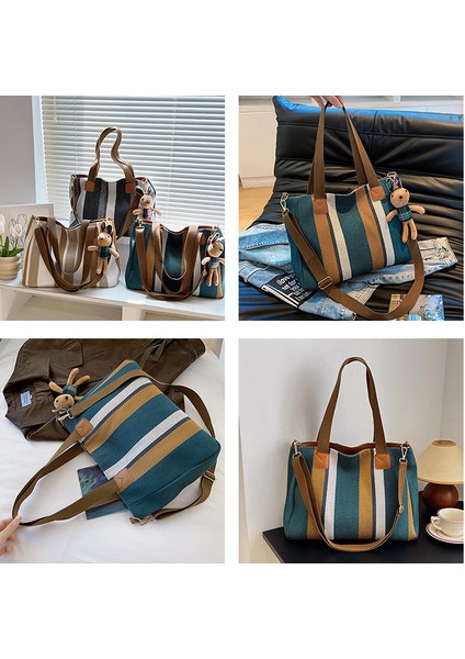 Şık ve Çok Yönlü, Büyük Kapasiteli, Basit Çapraz Askılı Çanta (Yurt Dışından) fiyatları