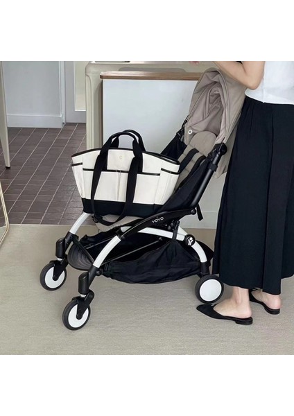 Büyük Kapasiteli Çok Bölmeli Taşınabilir Anne ve Bebek Çantası (Yurt Dışından) modelleri