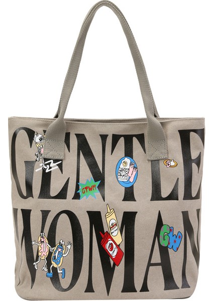 Büyük Kapasiteli Işe Gidip Geliş Çok Yönlü Omuz Çantası Günlük Moda El Çantası (Yurt Dışından)