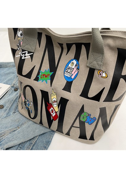 Büyük Kapasiteli Işe Gidip Geliş Çok Yönlü Omuz Çantası Günlük Moda El Çantası (Yurt Dışından) modelleri