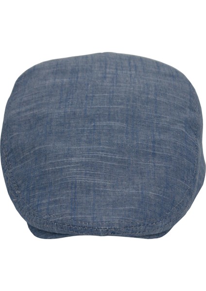 Açık Mavi Kasket Pamuklu London Flat Cap Şapka indirimleri