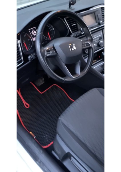 Ünal Matt Seat Leon (2013-2019) Uyumlu Akıllı Paspas Araca Özel Oto Paspas Araba Paspas