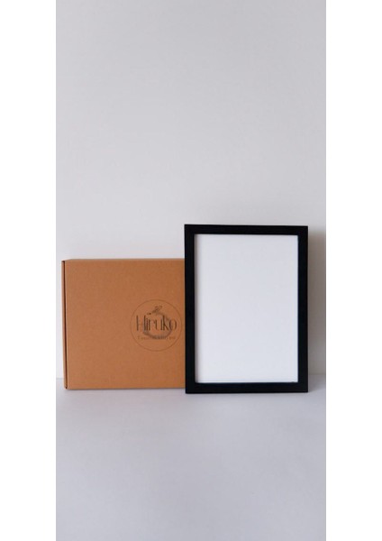 Ahşap Çerçeve 21X30CM Premium Frame Puzzle Forma Düğün Nişan Fotoğraf Çerçevesi