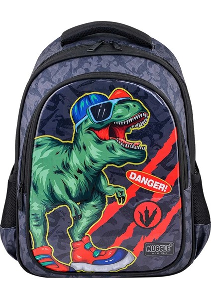 Muggle Erkek Çocuk Danger Dino Ilkokul Çantası