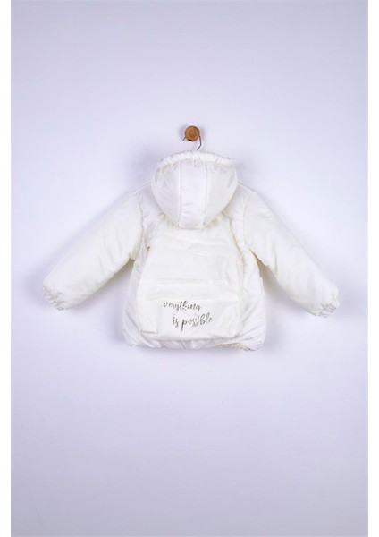 Kız Çocuk Çantalı Mont modelleri