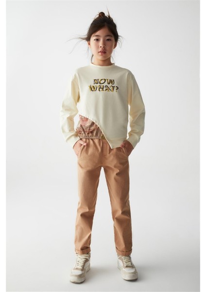 Kız Çocuk Uzay Pantolon