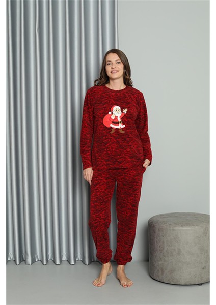 Welsoft Kadın Polar Sevgili Kombini Pijama Takımı 50125 Tek Takım Fiyatıdır