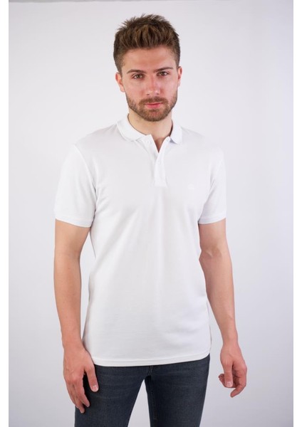 Erkek Regular Fit Rahat Kesim Pamuk Polo Yaka Tişört - HLTHE012001 fiyatları