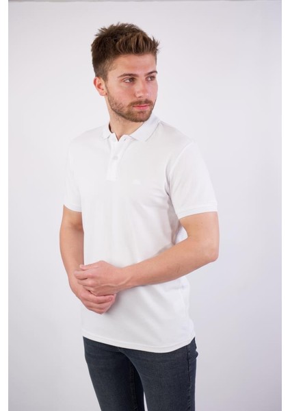 Erkek Regular Fit Rahat Kesim Pamuk Polo Yaka Tişört - HLTHE012001 modelleri