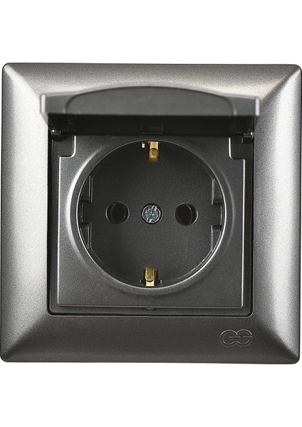 Visage Füme Kapaklı Topraklı Priz