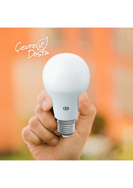 10'lu LED Ampul 12W Gün Işığı E27 (4000K 220-240V)