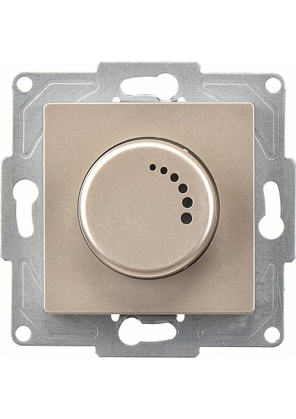 Günsan Eqona Metalik Bej Dimmer 1000VA Mekanizma