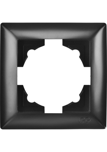 Günsan Visage Metalik Siyah Tekli Çerçeve