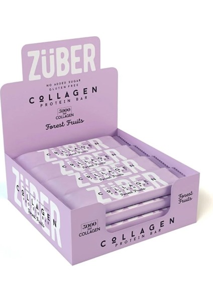 Orman Meyveli Kolajen Protein Bar 35 G - 12 Adet x 35Gr