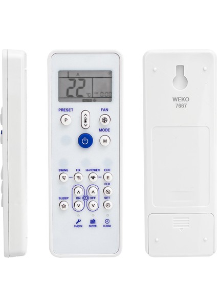 Weko Kk Carrıer KTKL004 Klima Kumandası (81)