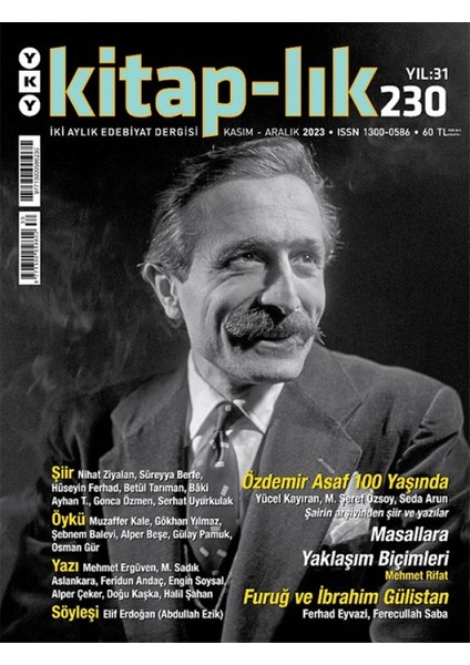 Kitap-lık 230. Sayı Kasım - Aralık 2023