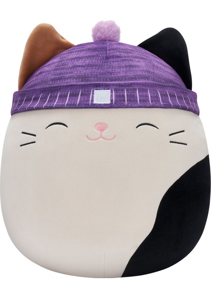 Squishmallow Mor Bereli Kedi Cam 40 cm