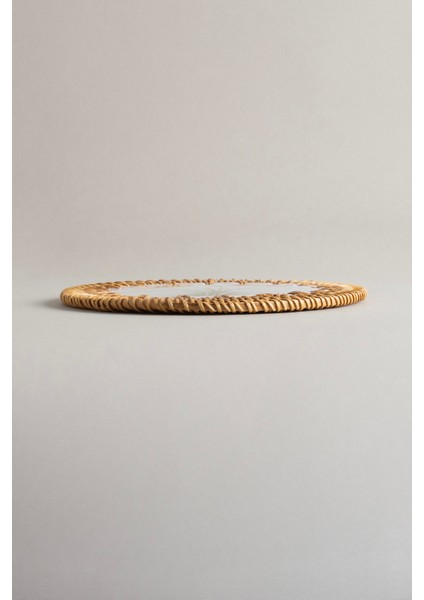 Meander Doğal Rattan El Yapımı Çerçeveli 16 Cm. Balık -Çiçek Desenli Nihale 9073 fırsatları