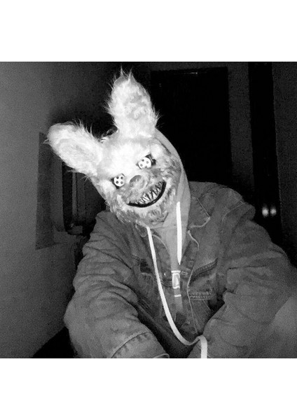 LED Parlayan Maske Cosplay - Beyaz (Yurt Dışından) indirimleri