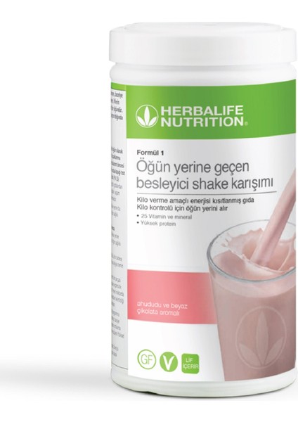 Ahududulu Beyaz Çikolatalı Shake 500 gr