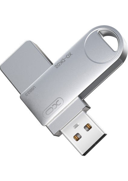 XO-DK02 32 GB Metal Gövdeli Koruyucu Tasarım USB Bellek Flash Disk