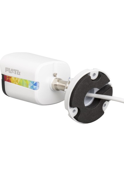 Plato PL-22995 5mp Color Vu Mikrofonlu 2.8 mm 3 Atom LED Metal Kasa Ahd Bullet Kamera (81)