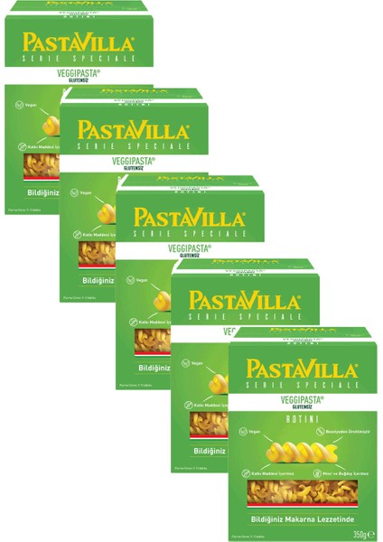 Veggi Glutensiz Makarna 350 gr x 5