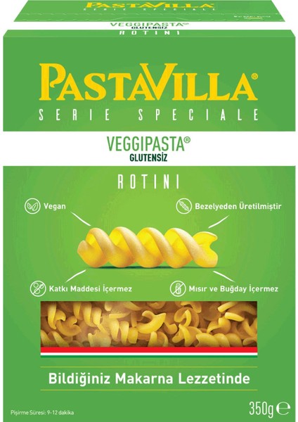 Veggi Glutensiz Makarna 350 gr x 5 fiyatları