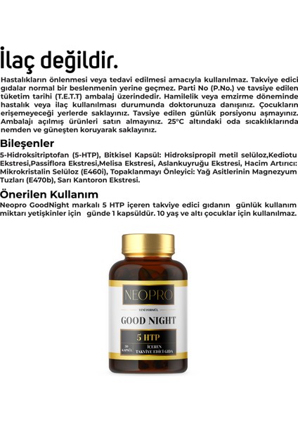 Goodnight - Daha Rahat - 30 Kapsül