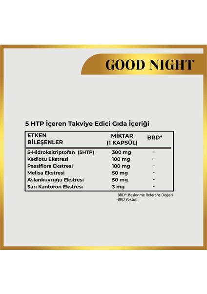 Goodnight - Daha Rahat - 30 Kapsül