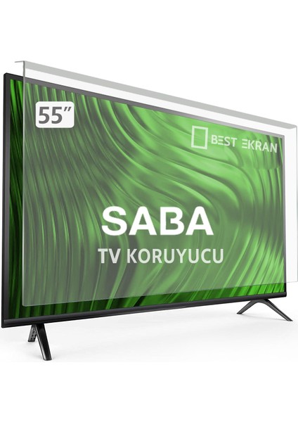Saba SB55500 Tv Ekran Koruyucu - Saba 55" Inç 139 Ekran Koruyucu SMART4K Webos