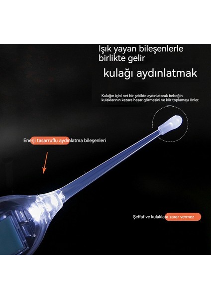 Çocuklara Özel Kulak Bakımı Aydınlık Temizleme Kulak Kaşığı1 (Yurt Dışından)