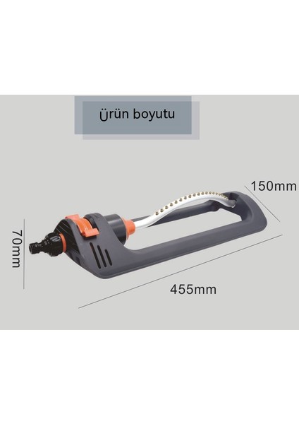 Bahçe Sulama Yağmurlama Otomatik Salınımlı Yağmurlama1 (Yurt Dışından) indirimleri