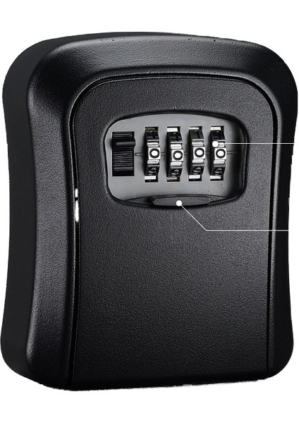 Tamamen Metal Çok Fonksiyonlu Kapı Dekorasyonu Saklama Kodu Kutusu (Yurt Dışından)