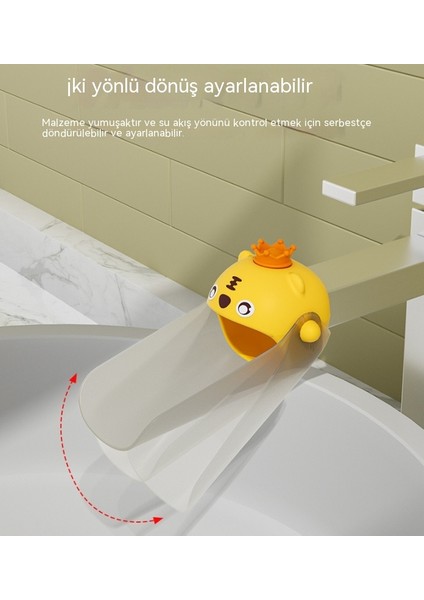 Çocuk Karikatür Silikon Uzatma Musluğu Musluk Genişletici (Yurt Dışından) fiyatları